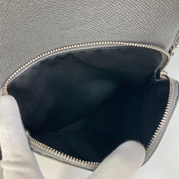 LOUIS VUITTON Taiga Avenue-Backpack Shoulder Bag TaigaLeather gray main image 10